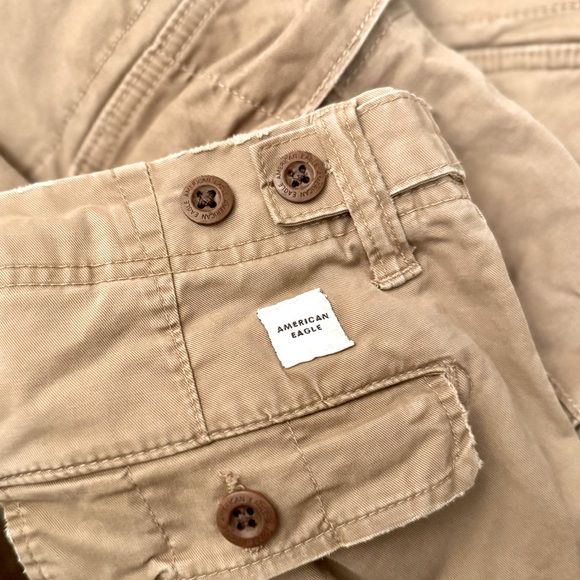 American Eagle Cargo Shorts- Khaki, various sizes - Picture 2 of 2